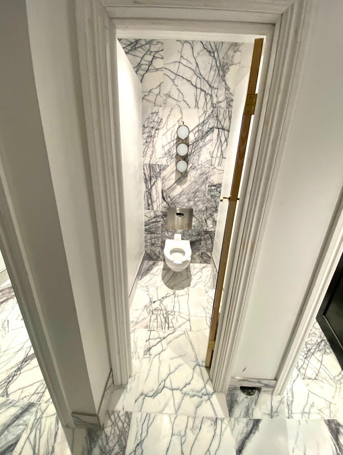 Powder Room Tile and Renovation