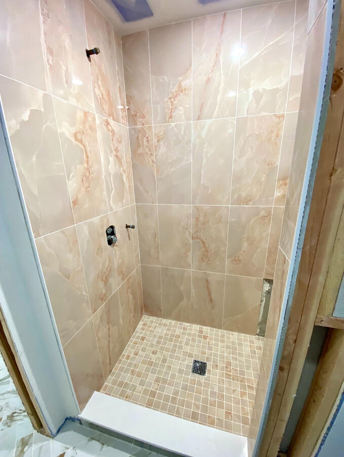 New Shower Install New Shower Install